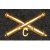 1895/1905 ? U.S. Artillery Officer Collar/Cap Insignia