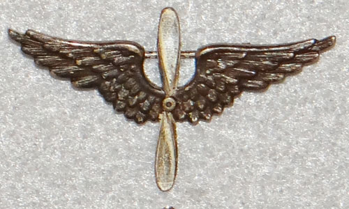 WW I U.S. Army Aviation Officer Collar Insignias