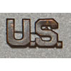 WW I U.S. Army Officer "U.S." Collar Insignia