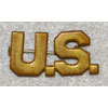 1926/37 U.S. Army Officer "U.S." Collar Insignia
