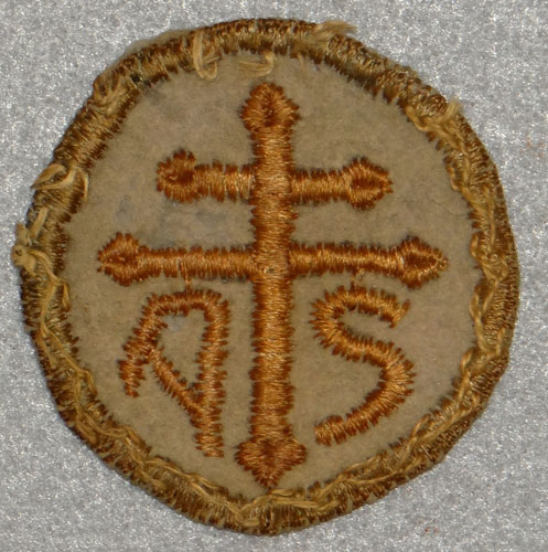 WW I Advance Section Service of Supply Shoulder Patch