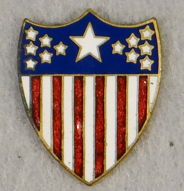 WW II /Korean War Army Adjutant General Corps Collar Insignia WW II /Korean War Army Adjutant General Corps Collar Insignia