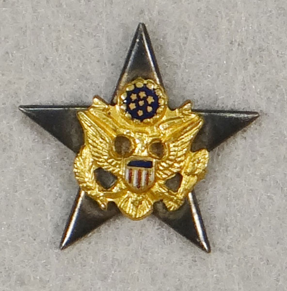 WW II Army General Staff Officer Collar Insignia WW II Army General Staff Officer Collar Insignia