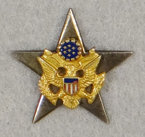 WW II Army General Staff Officer Collar Insignia WW II Army General Staff Officer Collar Insignia