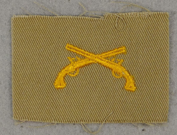 WW II Army Cloth Military Police Officer Collar Insignia