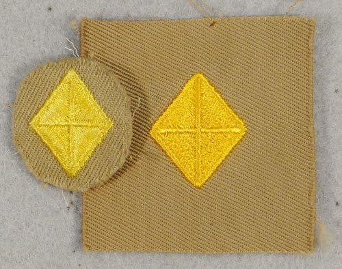 U.S. Army Cloth Finance Corps Officer Collar Insignia