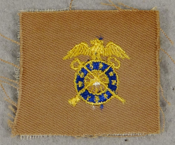 WW II Army Cloth Quartermaster Officer Collar Insignia WW II Army Cloth Quartermaster Officer Collar Insignia