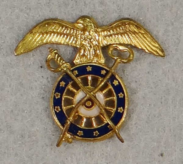 WW II Army Quartermaster Officer Collar Insignia WW II Army Quartermaster Officer Collar Insignia