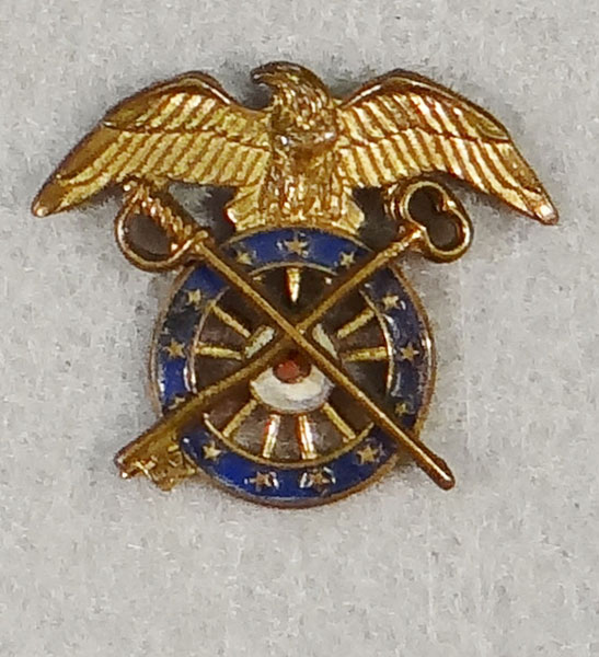 WW II Army Quartermaster Officer Collar Insignia WW II Army Quartermaster Officer Collar Insignia