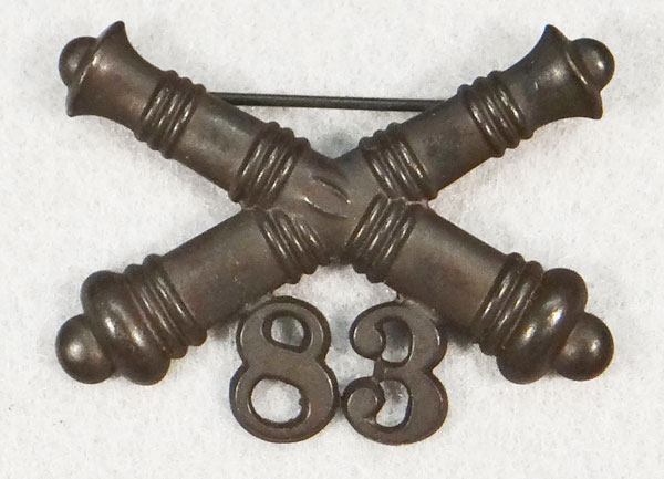 1902/1905 U.S. Army Artillery Collar Insignia 1902/1905 U.S. Army Artillery Collar Insignia