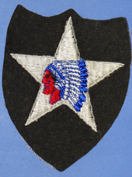 WW II 2nd Infantry Div. Patch