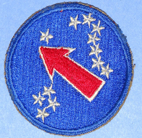 WW II U.S. Army "Pacific Ocean Areas" Shoulder Patches