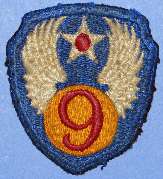 9th USAAF WW II Patch