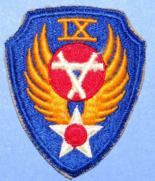 USAAF WW II "9th Engineer Command" Patch