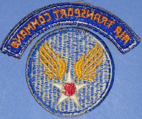 WW II USAAF "Air Transport Command" Patch