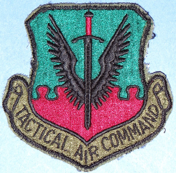 USAF Subdued "Tactical Air Command" Patch