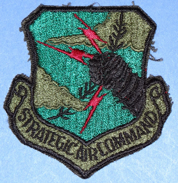 USAF Subdued "Strategic Air Command" Patch