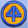 WW II 44th Infantry Div. Patch