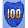 WW II 100th Infantry Div. Patch