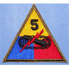 WW II 5th Armored Div. Patch