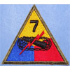 WW II 7th Armored Div. Patch