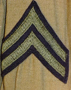 WW II Army 30th Infantry Div. Corporal Uniform Set