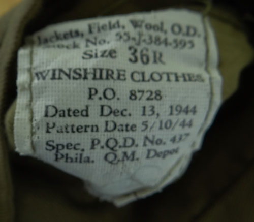 U.S. Army World War I  "33rd Div." Jacket, Breeches and Leggings