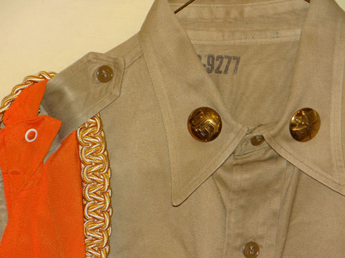 U.S. Army Korean War & Late 50's Tan Enlisted Shirt