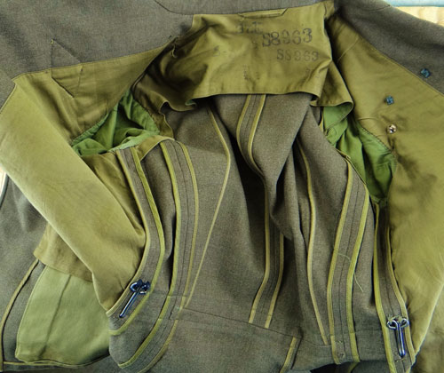WW II 7th Army Infanrty Tech. Sgt. Uniform Set