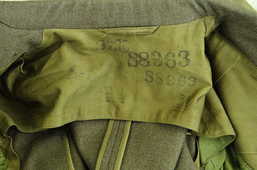 WW II 7th Army Infanrty Tech. Sgt. Uniform Set