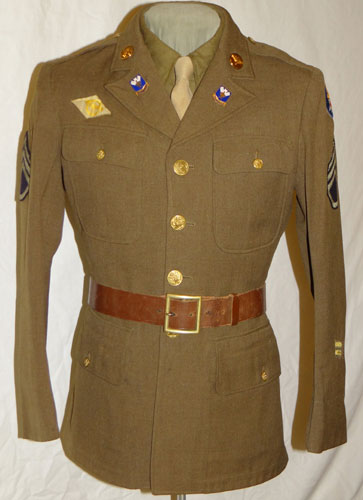 WW II Army Air Force "Technical Training Command" Service Coat