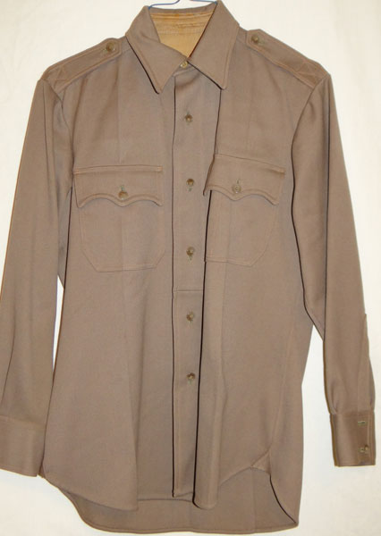 WW II U.S. Army Officer Shirt "PINK" Wool