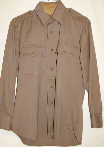 WW II U.S. Army Officer Shirt "PINK" Wool WW II U.S. Army Officer Shirt "PINK" Wool