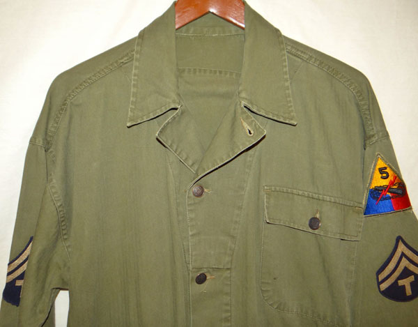WW II U.S. Army Armored Troops 2nd Pattern Work Suit WW II U.S. Army Armored Troops 2nd Pattern Work Suit