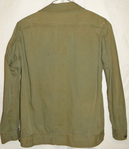 WW II U.S. Army M41 HBT Jacket/Shirt