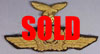 Luftwaffe Officers Bullion Wire Visor Hat Wreath and Eagle