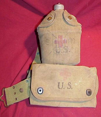 U.S. Army World War I Combat Medic's Belt Set