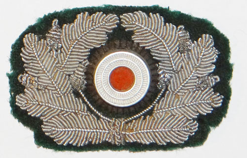 Army Officers Visor Hat Insignia Set