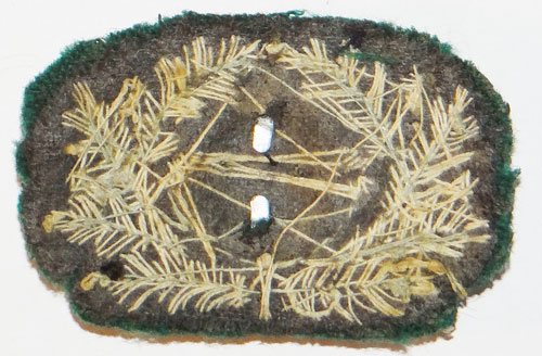 Army Officers Bullion Wire Visor Hat Insignia Set