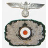 Army Officers Visor Hat Insignia Set