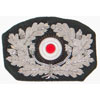 Army Officers Bullion Wire Visor Hat Wreath