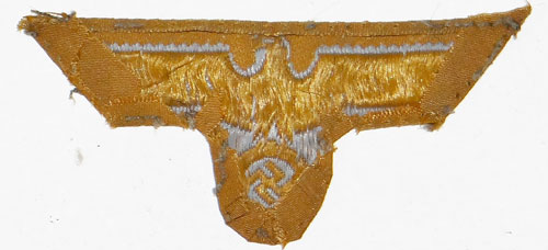 TROPICAL Army Cloth Eagle & Cockade for Field Cap