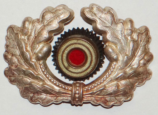 Army Silver Plated Visor Hat Wreath Army Silver Plated Visor Hat Wreath