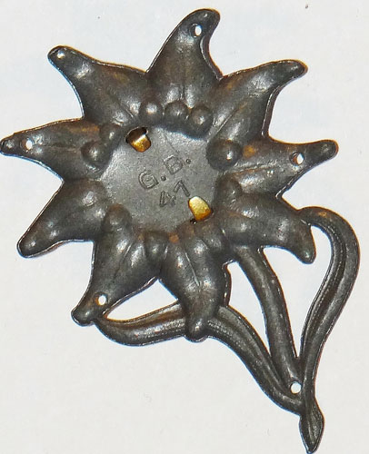 1941 Dated Bergmutz Edelweiss