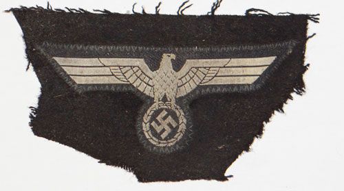 "CUT OFF" PANZER NCO/EM Breast Eagle