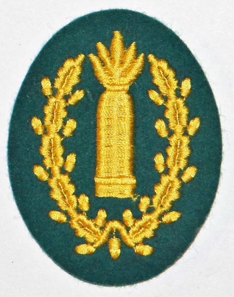 Army Artillery Gunner’s Proficiency Sleeve Insignia