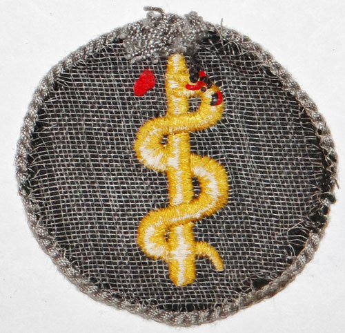 Army Medical Specialist Badge with Silver Border