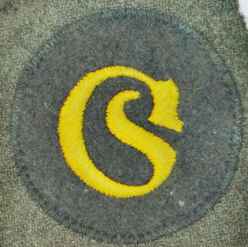 "CUT OFF" Army Schirrmeister (Equipment Administration Personnel) Badge