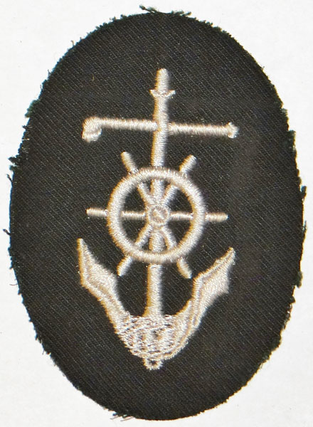 Army Boat Pilot's Sleeve Badge