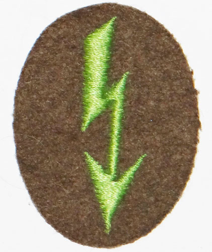 Army TROPICAL Panzer Grenadier Signal Blitz for Overcoat